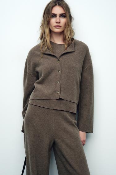 CHAQUETA CANALÉ SOFT - Tostado de Zara