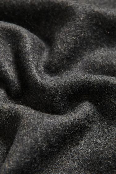 CASHMERE THROW - Khaki by Zara