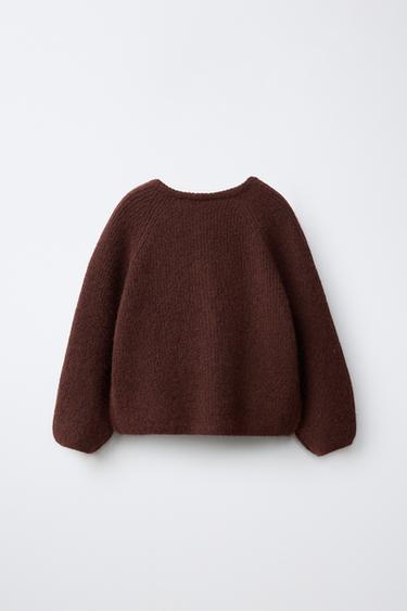 BASIC CARDIGAN — Brown 2