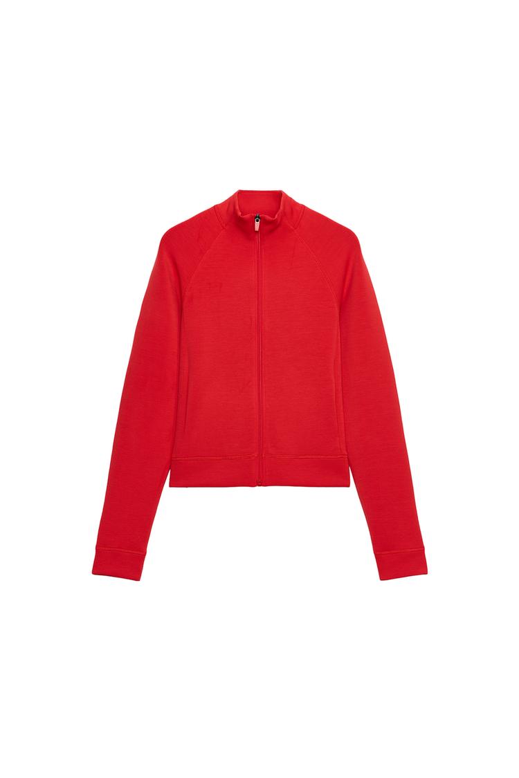FITTED ZIP-UP JACKET