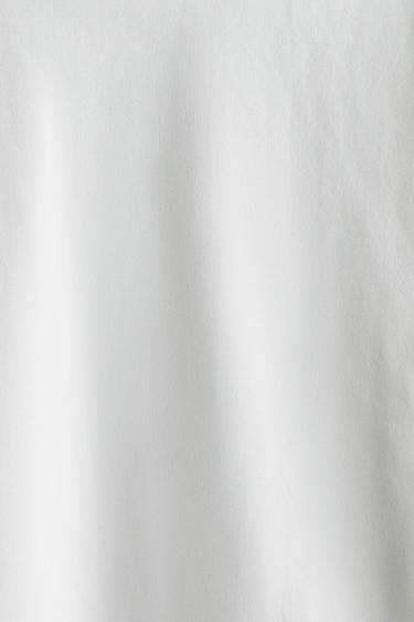 SWEAT EN COTON - Blanc cassé de Zara - Image 3