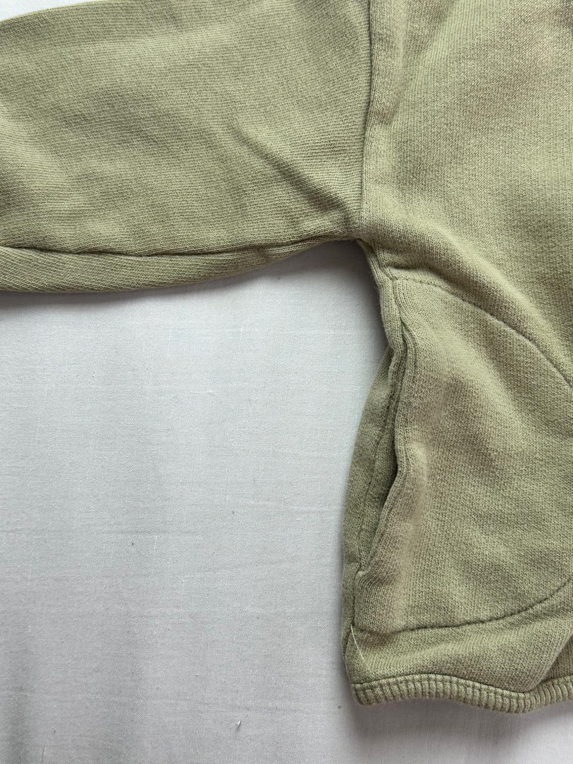 SMILE DAILY TEXT SWEATSHIRT WITH POCKETS. RIB COLLAR. - Image 4
