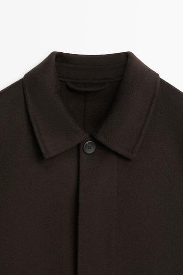 100% double-faced cashmere coat — Brown 2