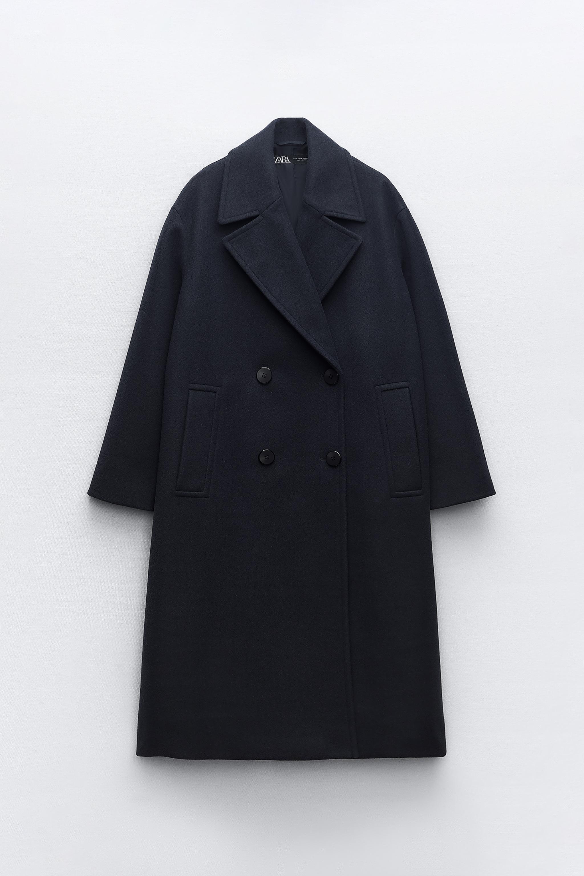 Zara shop wrap coat