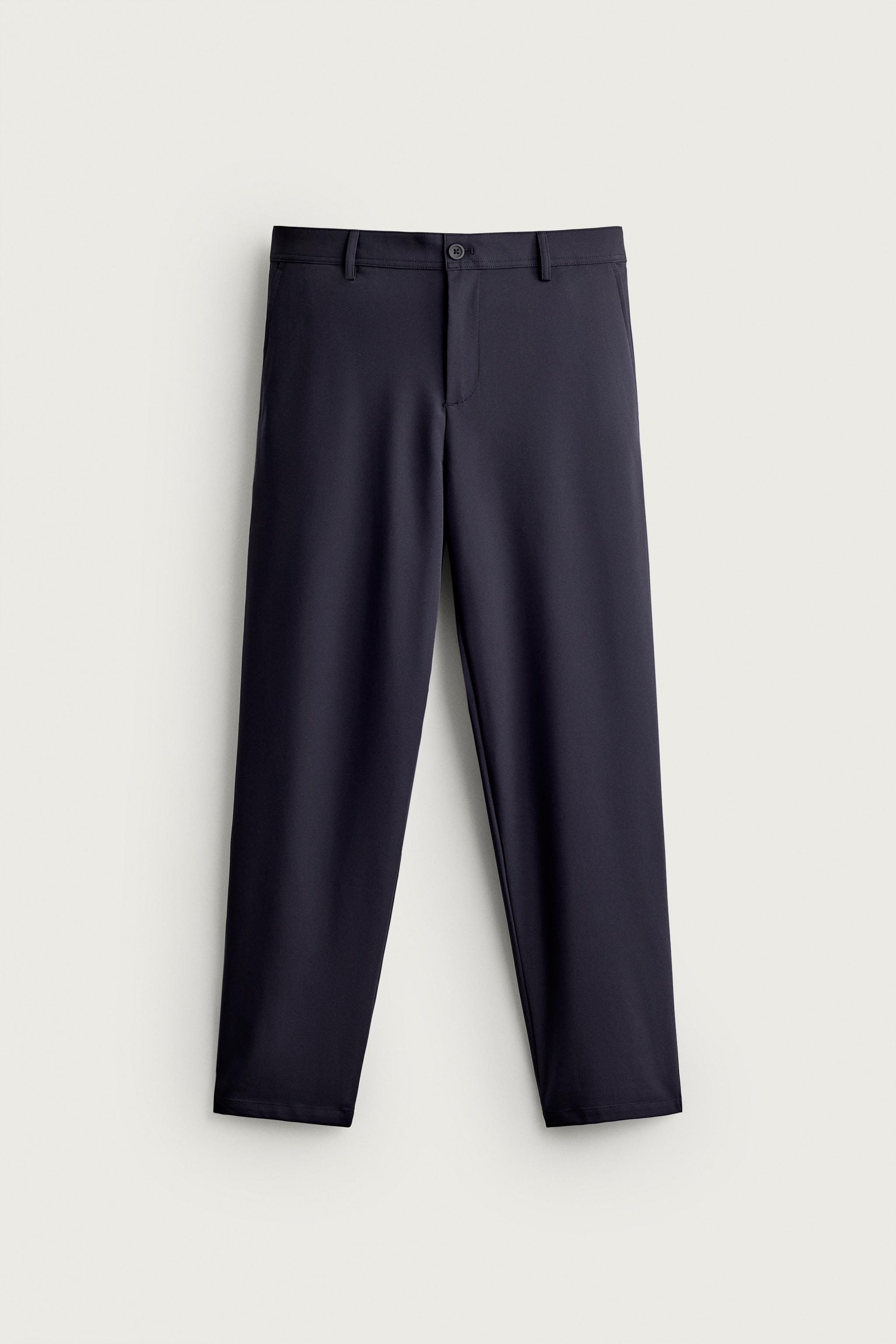 COMFORT TECHNICAL TROUSERS — Navy blue