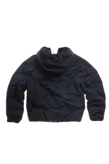 DOUDOUNE 100 % PLUMES À CAPUCHE - Bleu marine foncé de Zara - Image 3