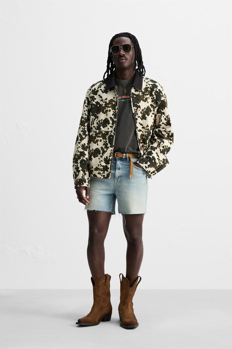 Floral Animal Print Coat Zara Zara Jackets Coats Zara Floral