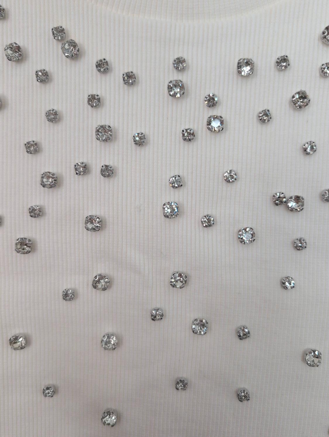 JEWEL RIB CROP TOP - Image 2