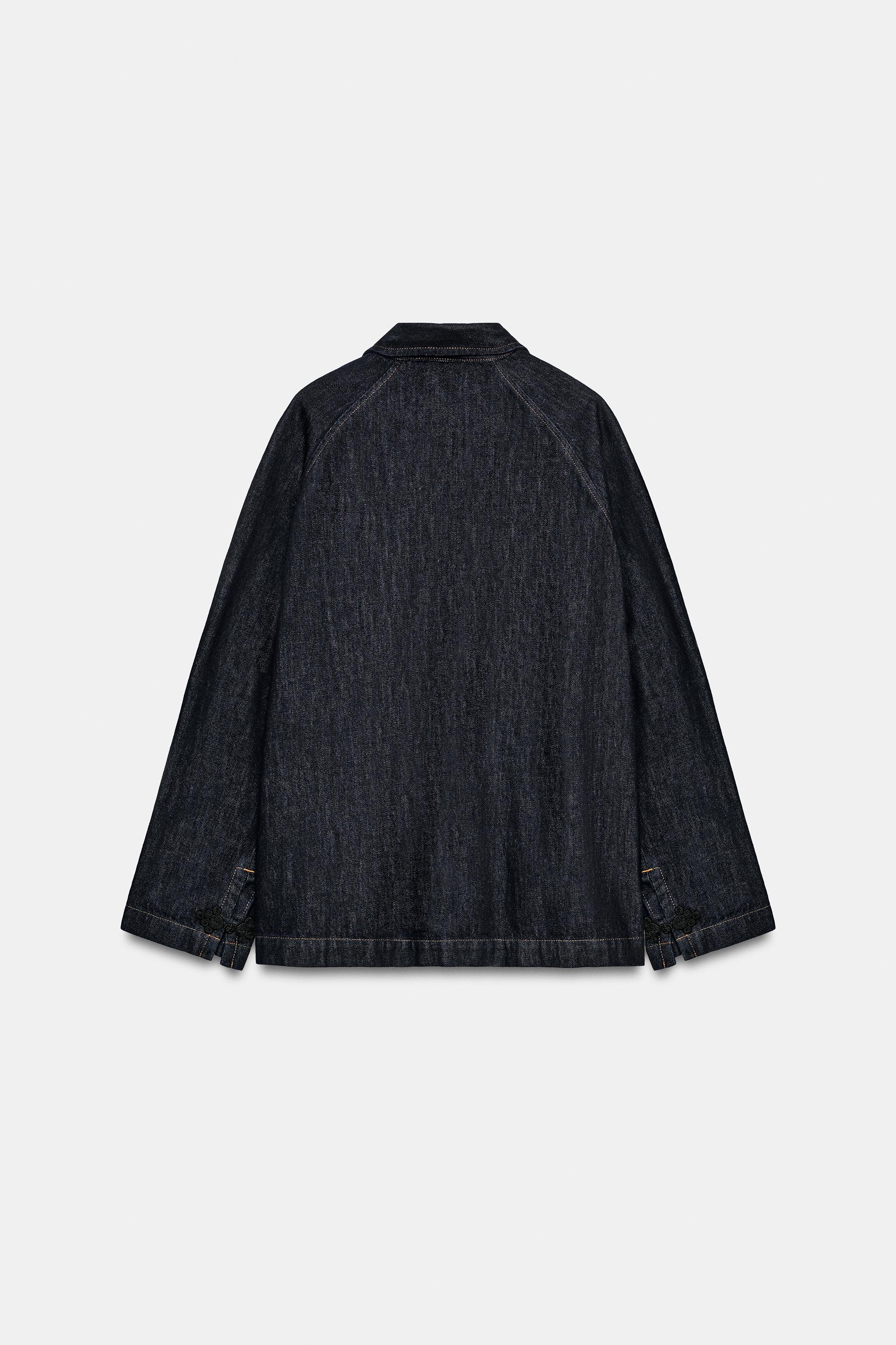 ZW COLLECTION SÜSLÜ DÜĞMELİ DENIM CEKET - Görsel 4