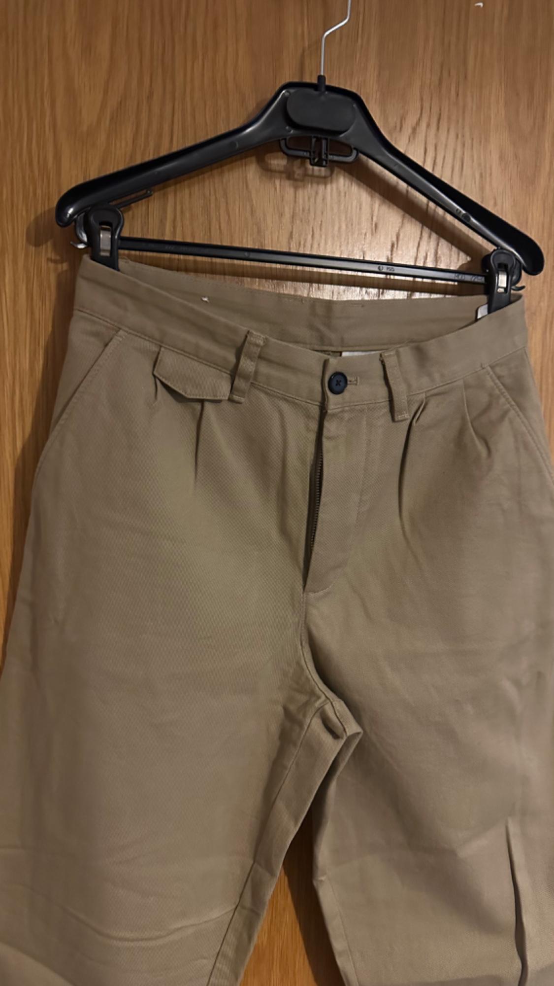 PLEATED CHINO TROUSERS - Image 2
