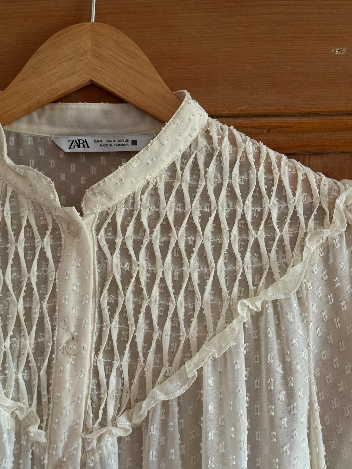 PLUMETIS BLOUSE WITH METALLIC THREAD - Image 6