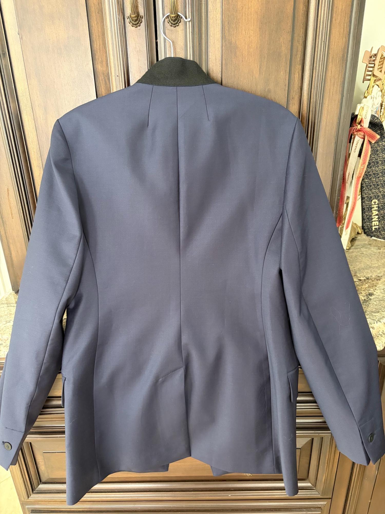 ZW COLLECTION FITTED CONTRAST BLAZER | SECOND HAND | Zara Preowned