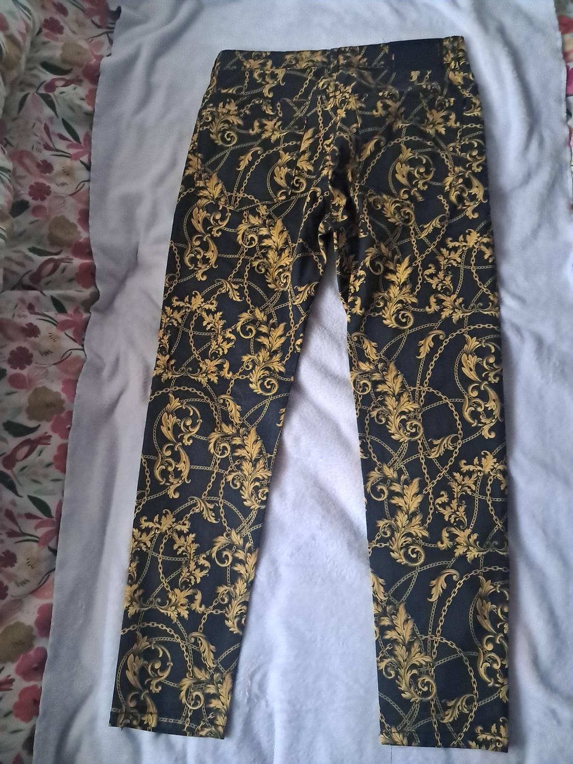 BAROQUE PRINT TROUSERS - Image 2