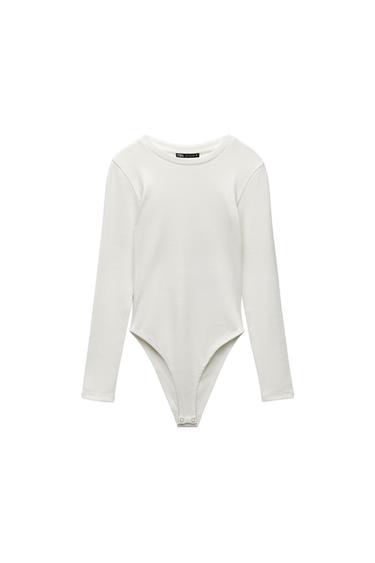 RIBBED BODYSUIT