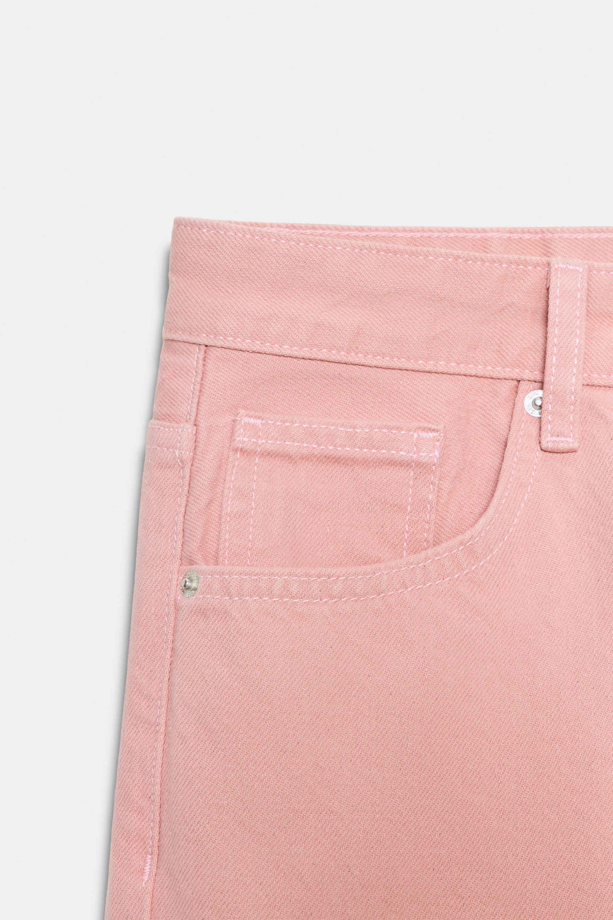 TRF LOW-RISE LOOSE FOLDED JEANS