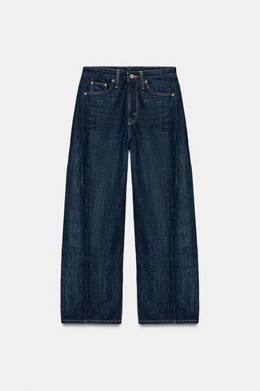 JEANS ZW COLLECTION ANKLE RELAXED TIRO MEDIO - Azul de Zara - Imagen 0