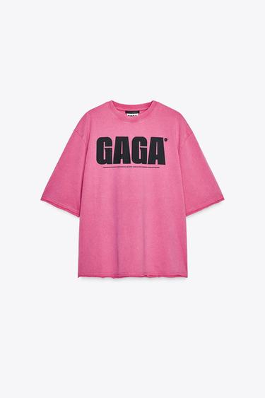 MAGLIETTA EFFETTO SLAVATO LADY GAGA - Rosa di Zara