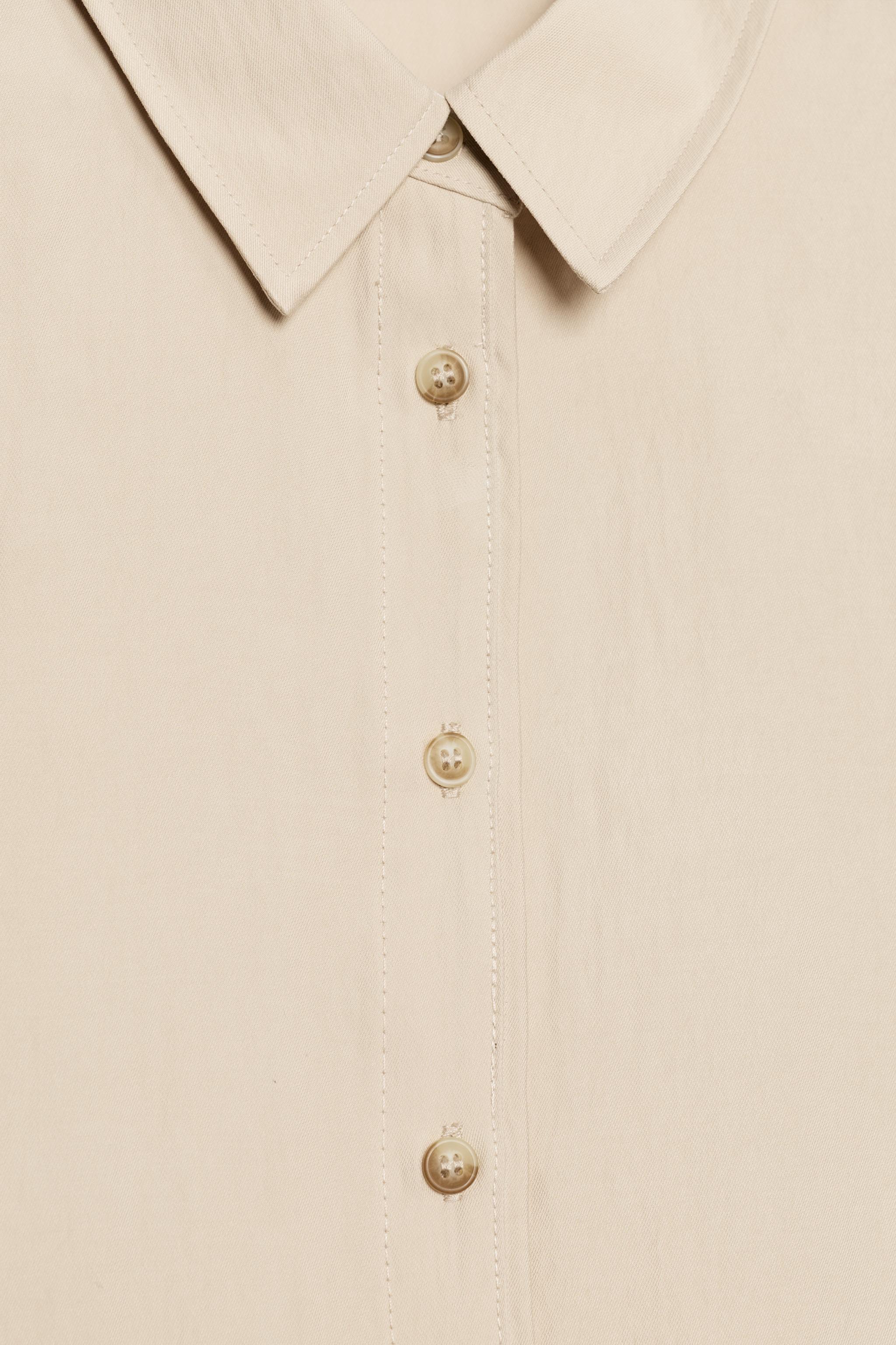 CROPPED WIDE SLEEVE SHIRT