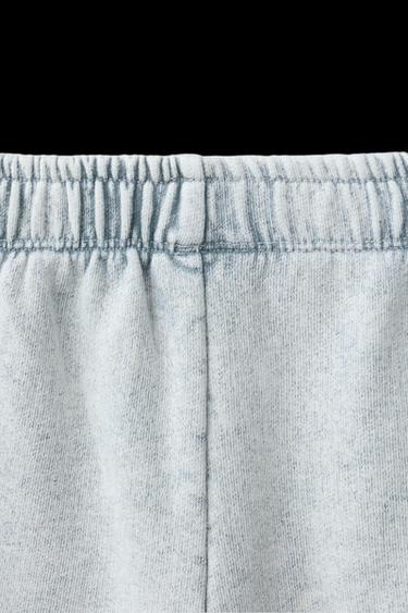 Zara WASHED PLUSH SHORTS KPOP DEMON HUNTERS™ NETFLIX © - Mid-gray