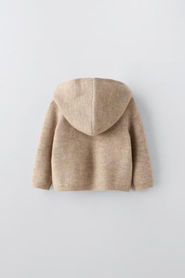 WOOL AND CASHMERE JACKET - Tan marl by Zara - Image 1