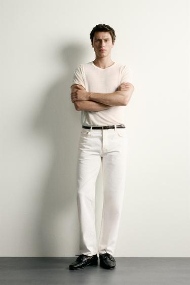 TEXANS STRAIGHT FIT - Blanc de Zara - Imatge 0