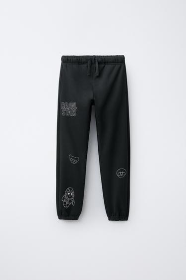 BRAWL STARS © SUPERCELL OY FLEECE JOGGERS - Dark anthracite by Zara - Image 0