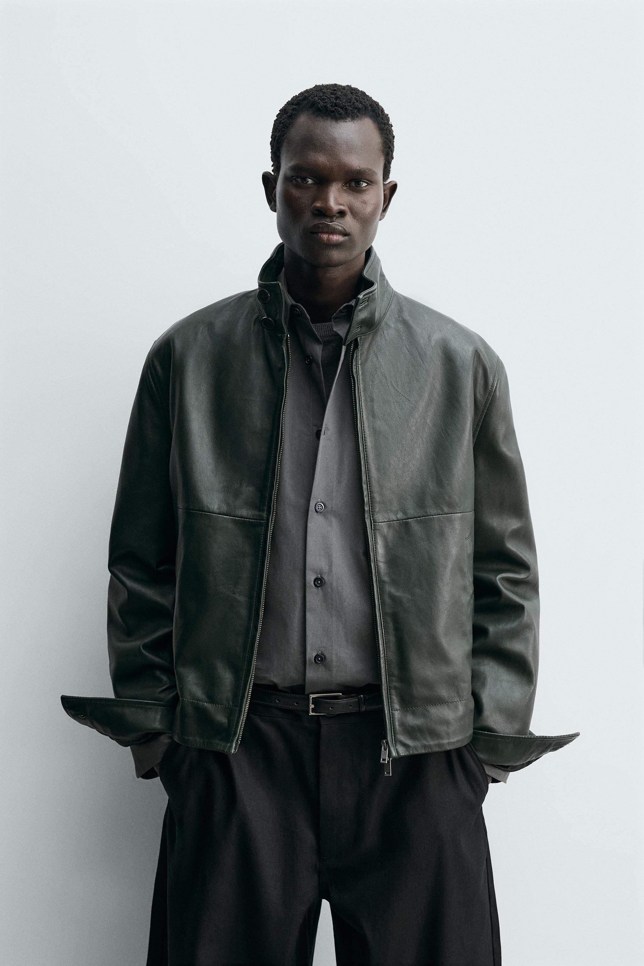 レザージャケット & コート | メンズ | ZARA 日本