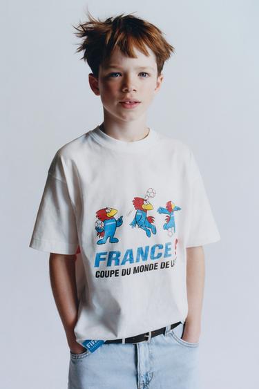 FIFA WORLD CUP ™ 1998 PRINTED T-SHIRT - White by Zara