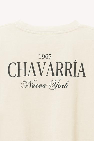 T-SHIRT OVERSIZE IMPRIMÉ WILLY CHAVARRIA X ZARA - Blanc cassé de Zara - Image 2