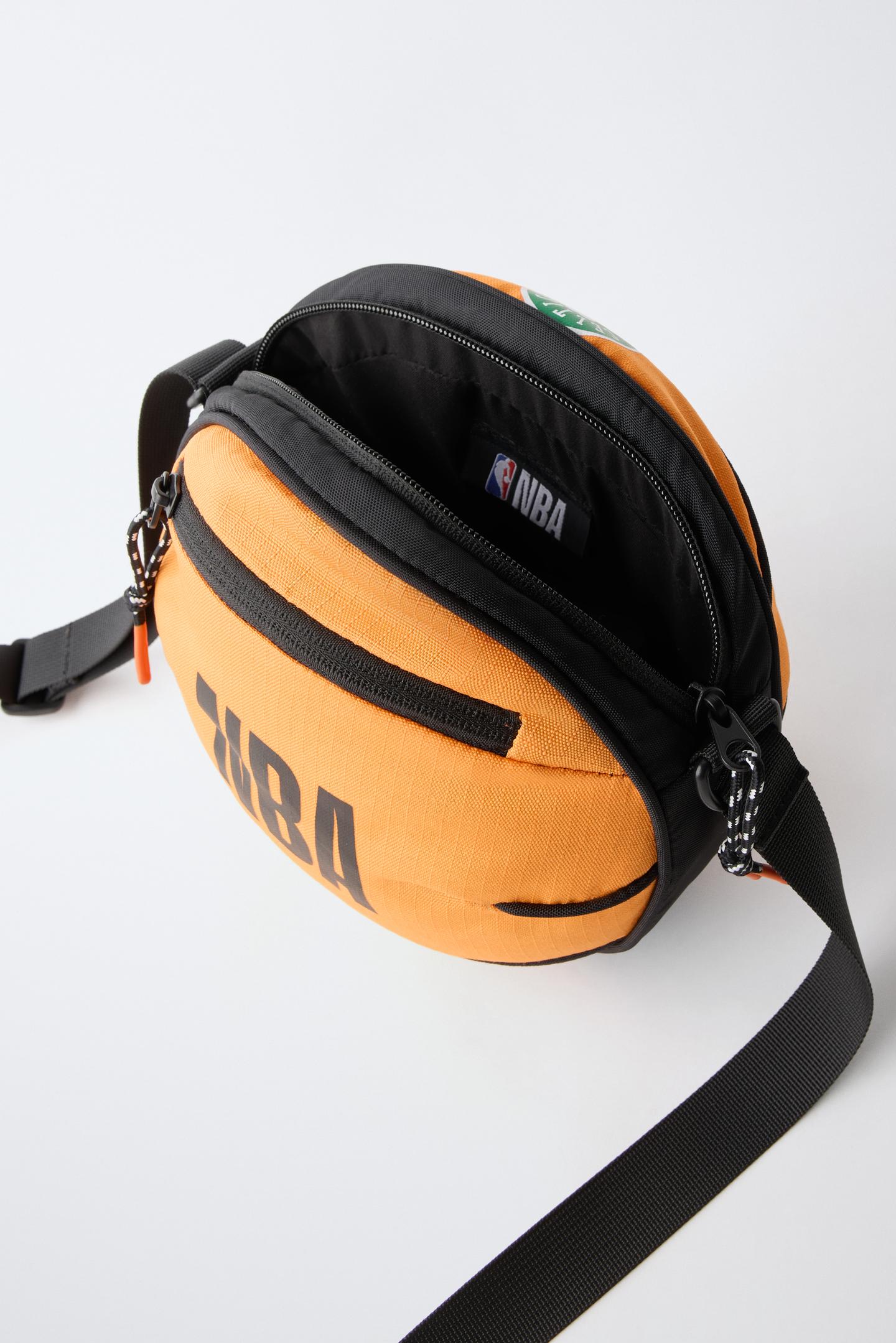 Детская сумка Zara NBA Basketball Crossbody - Multi Teams, цвет: Оранжевый — фото 5