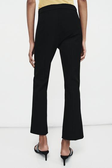 PANTALON CROPPED ZW COLLECTION - Noir de Zara - Image 2