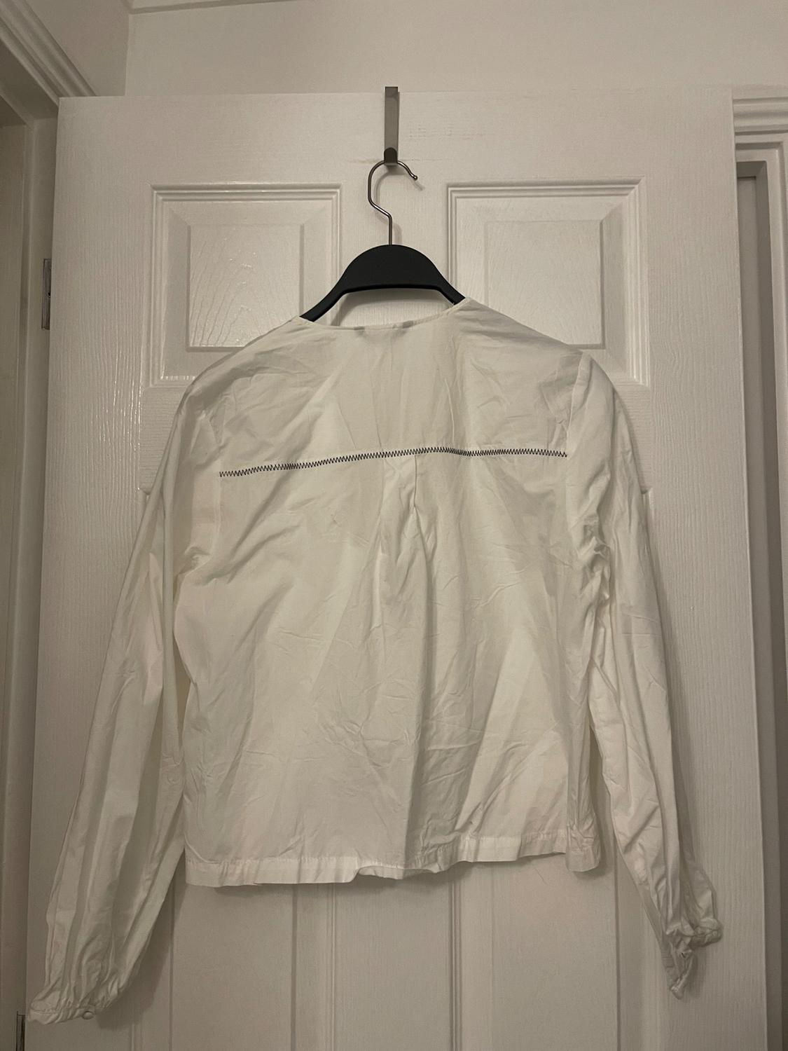 POPLIN BLOUSE WITH TIES - Image 2