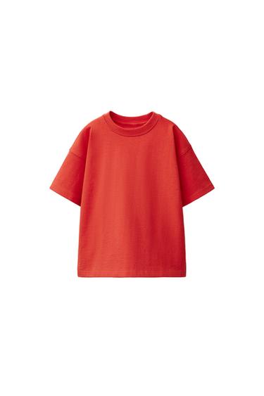 טי שירט BASIC - אדום של Zara