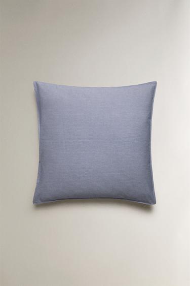 TAIE D’OREILLER RAYURES - Bleu de Zara - Image 2