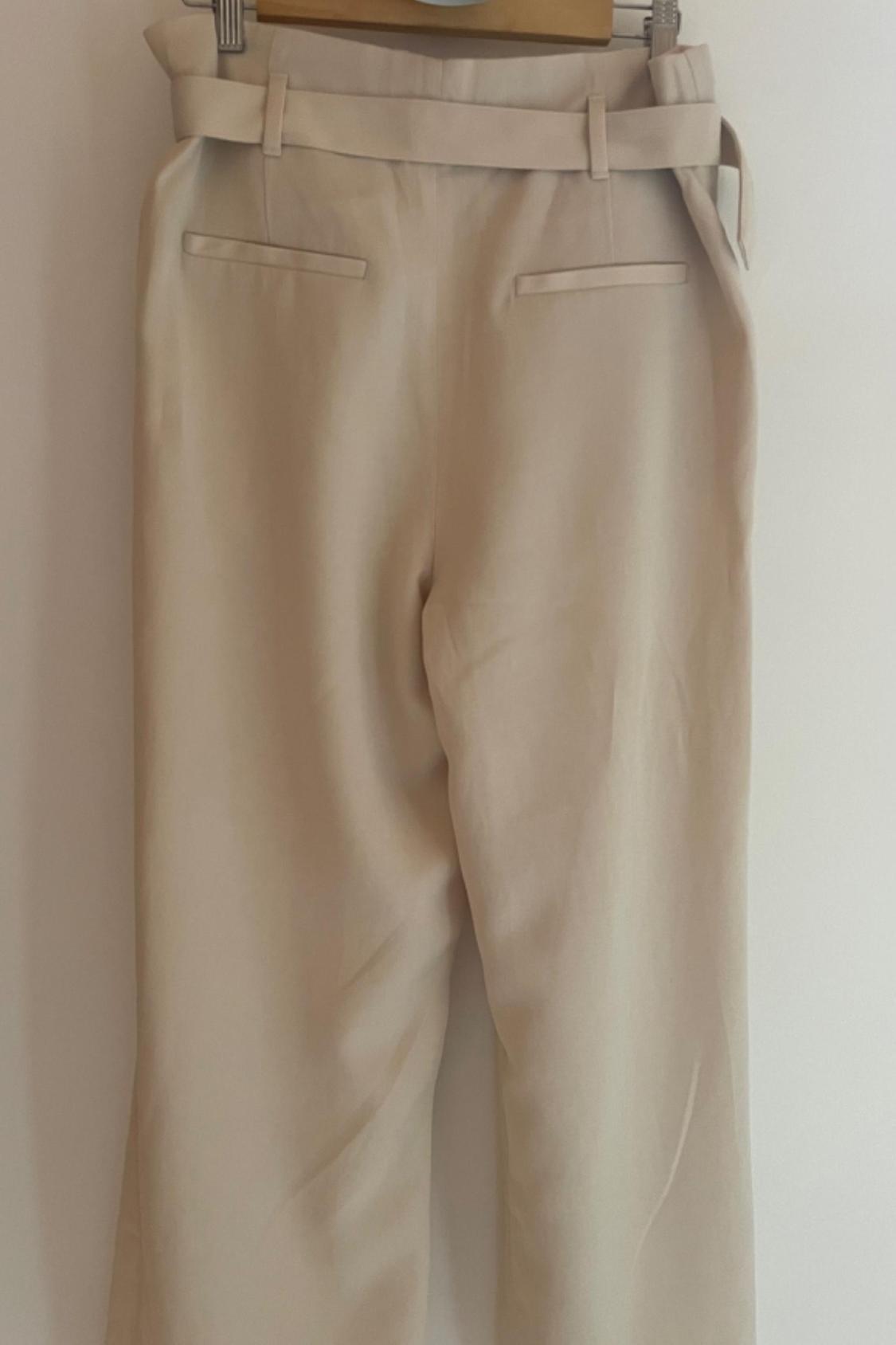 WIDE-LEG TROUSERS WITH BELT - Image 2