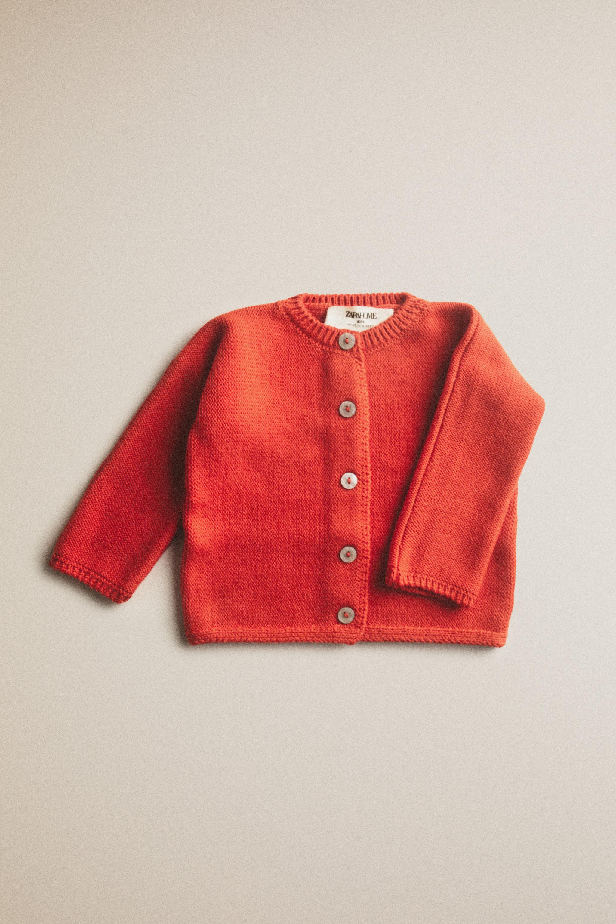 Детские кардиганы Zara BABY COTTON CARDIGAN — фото 5