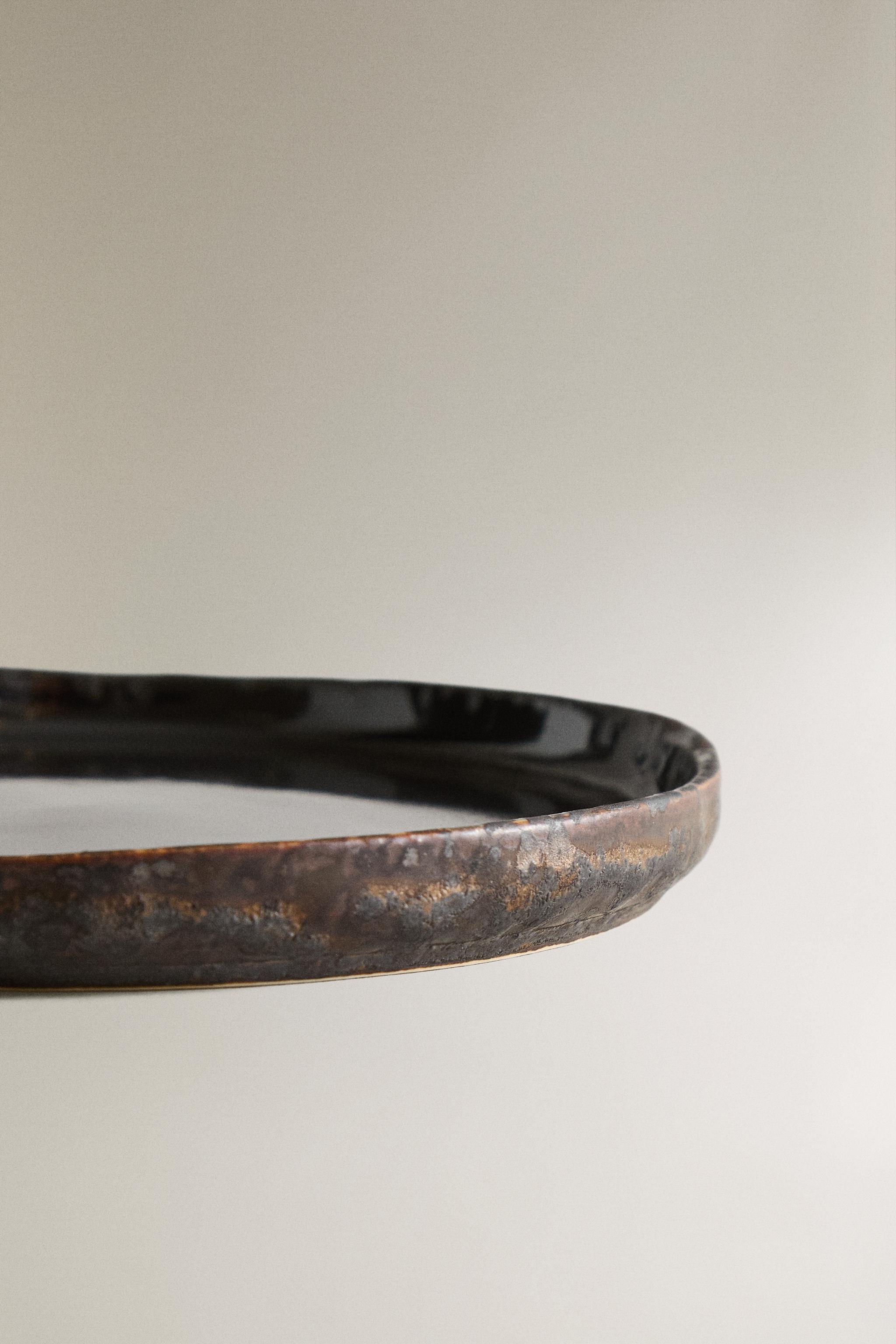 PORTE-SAVON BAIN CÉRAMIQUE NOIRE