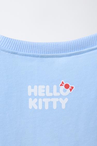 T-SHIRT IMPRIMÉ HELLO KITTY © SANRIO - Bleu clair de Zara - Image 3