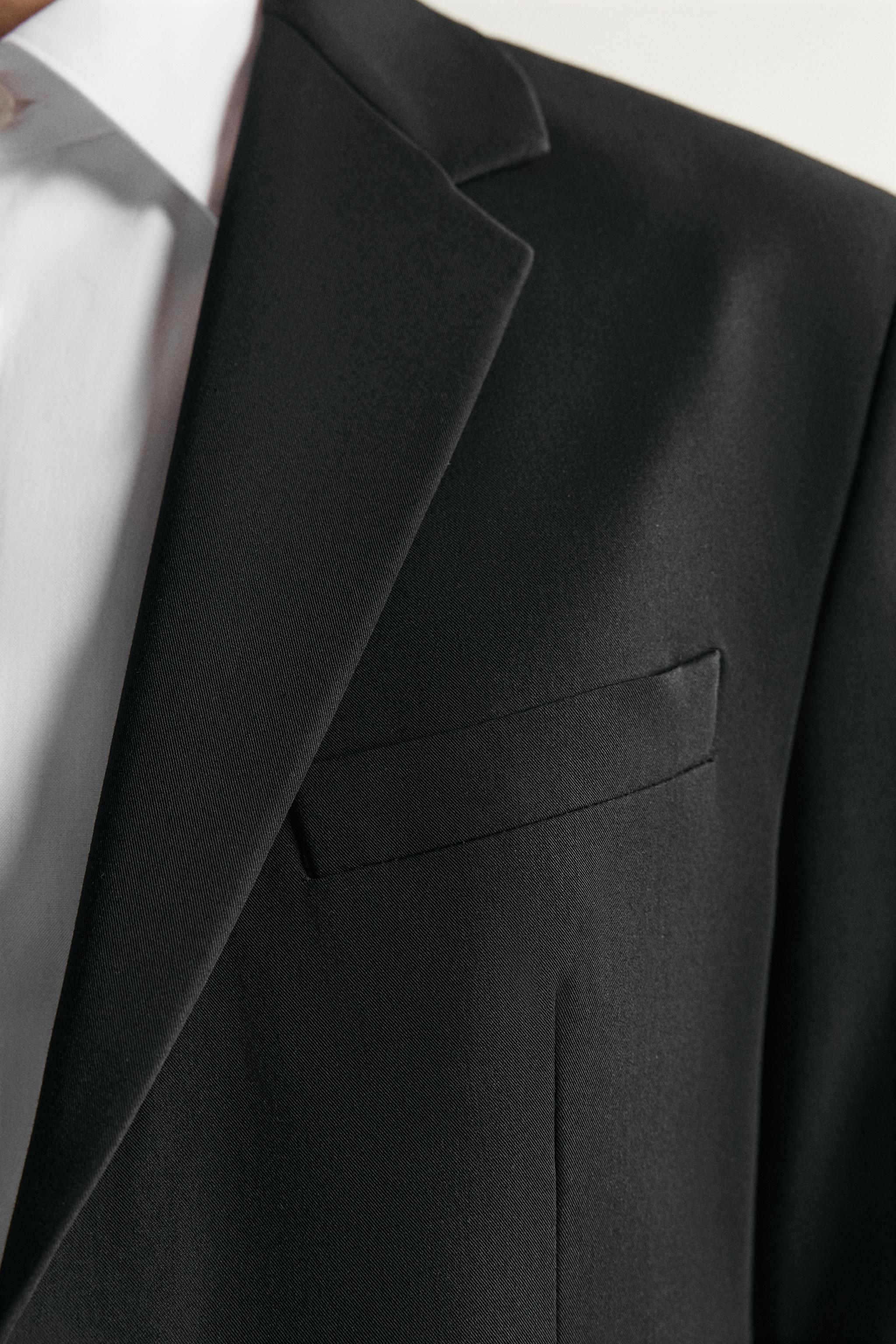 Мужские куртки Zara SLIM FIT SUIT JACKET — фото 5