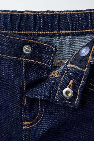 BERMUDA EN JEAN MOM FIT - Bleu de Zara - Image 2