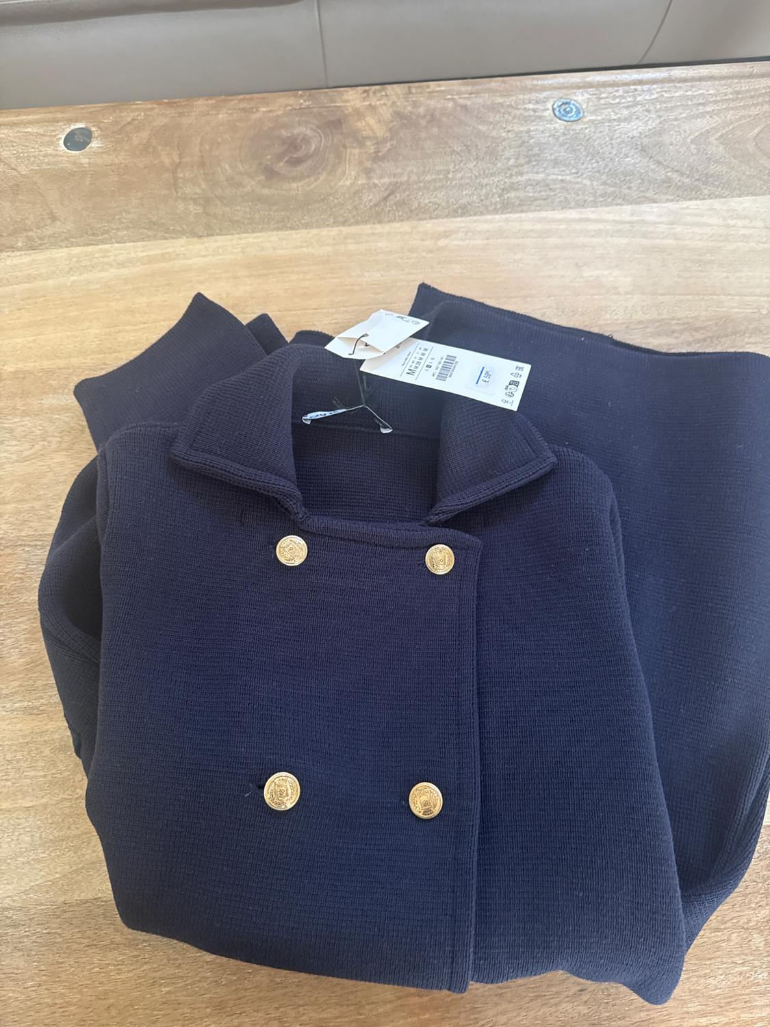 CROSSOVER KNIT COAT - Image 3