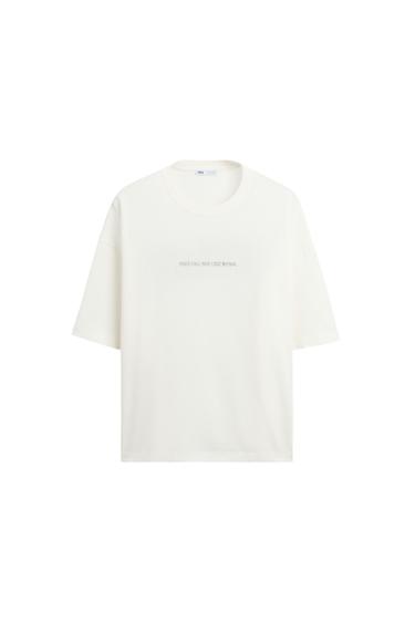 CAMISETA TEXTOS ESTAMPADOS