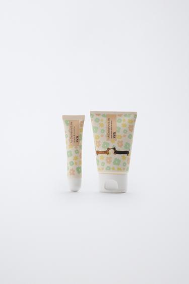 Zara MY DACHSHUND & ME KREMA ZA RUKE I SJAJ ZA USNE (40 + 10 ML) (1,35 oz + 0,34 oz) – potamnjena koža