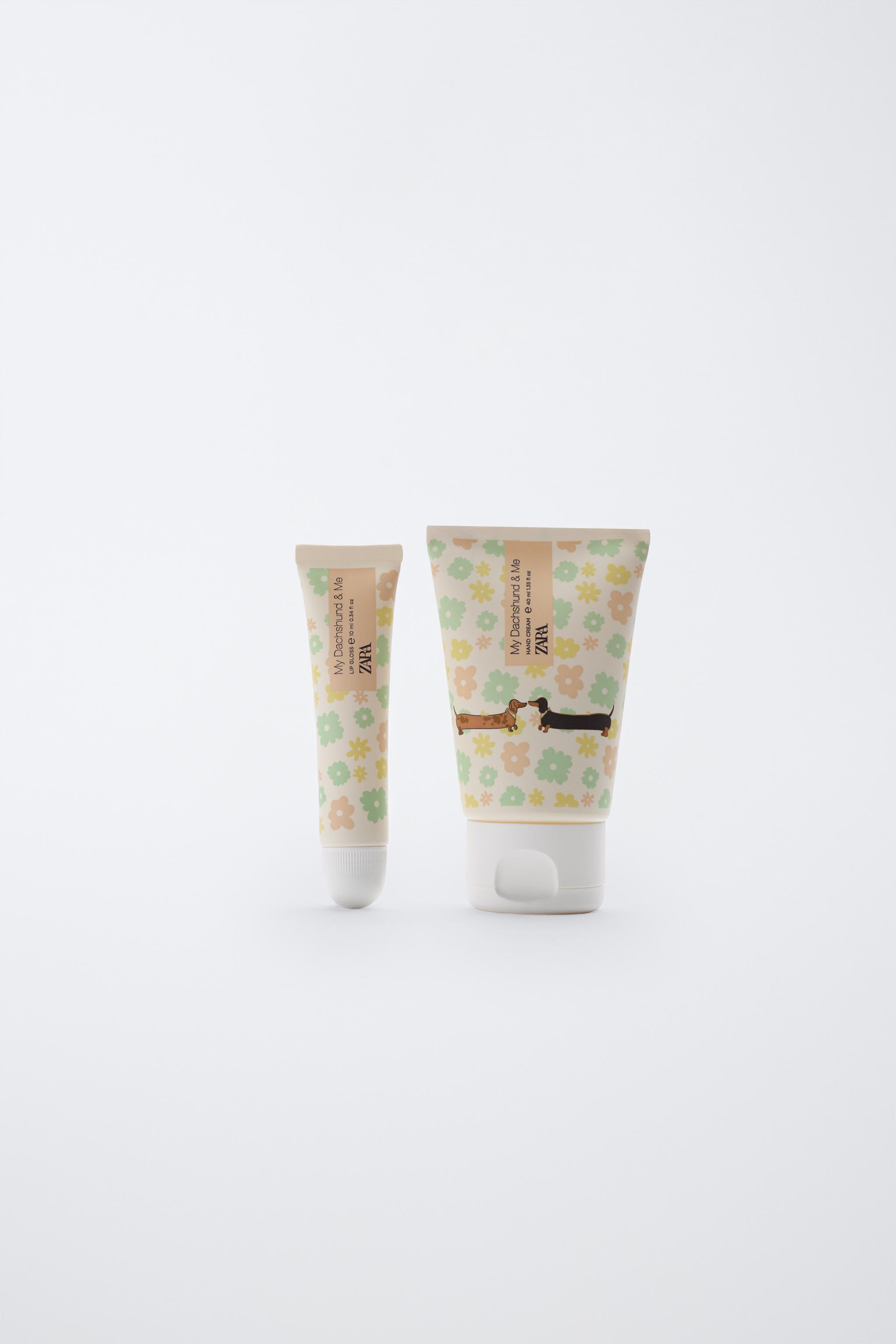 MY DACHSHUND & ME HAND CREAM & LIP GLOSS (40 + 10 ML) (1.35 OZ + 0.34 OZ)