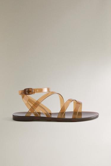 SANDALE ENFANT JELLY À BRIDES - Marron de Zara - Image 0