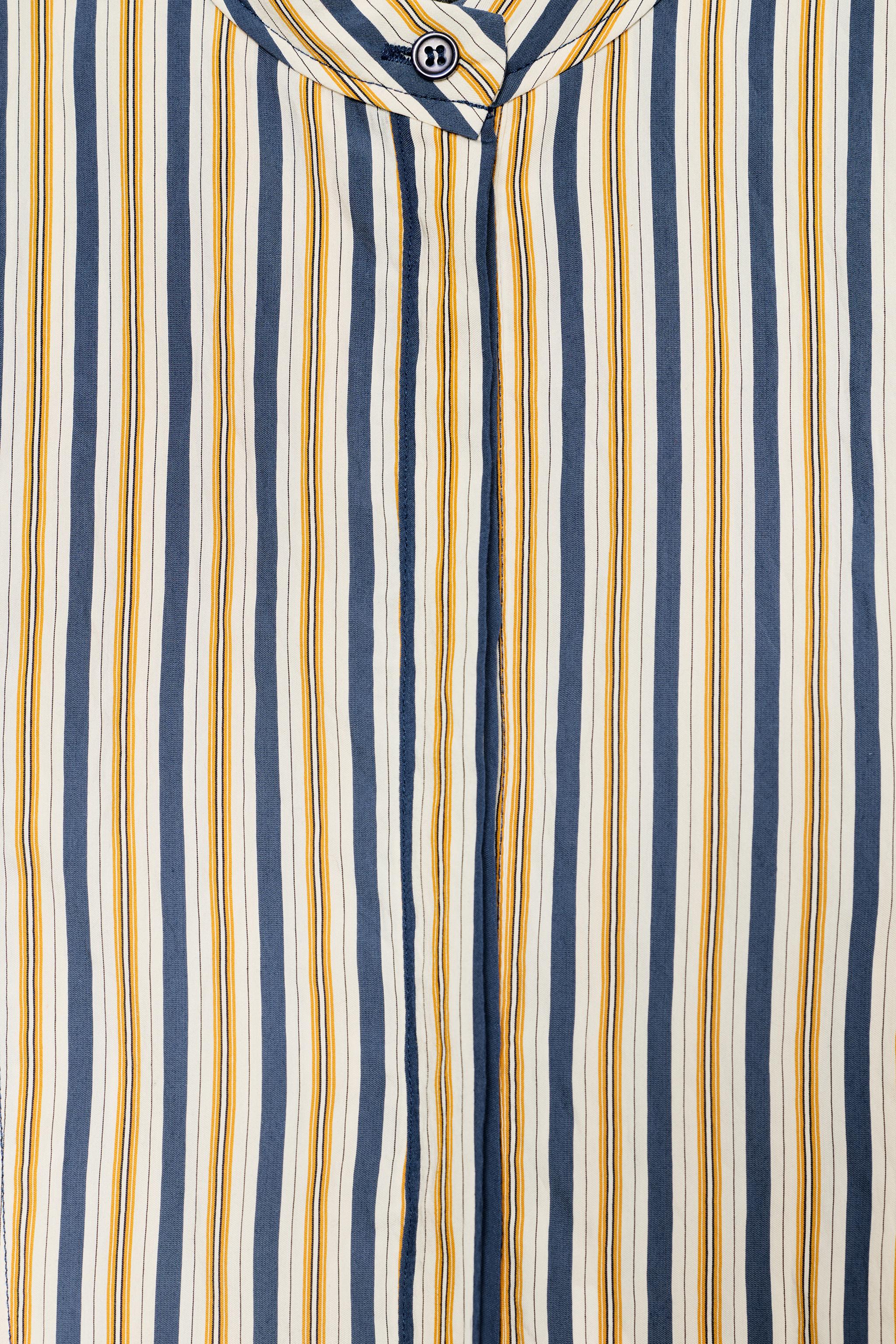STRIPED BIB SHIRT ZW COLLECTION