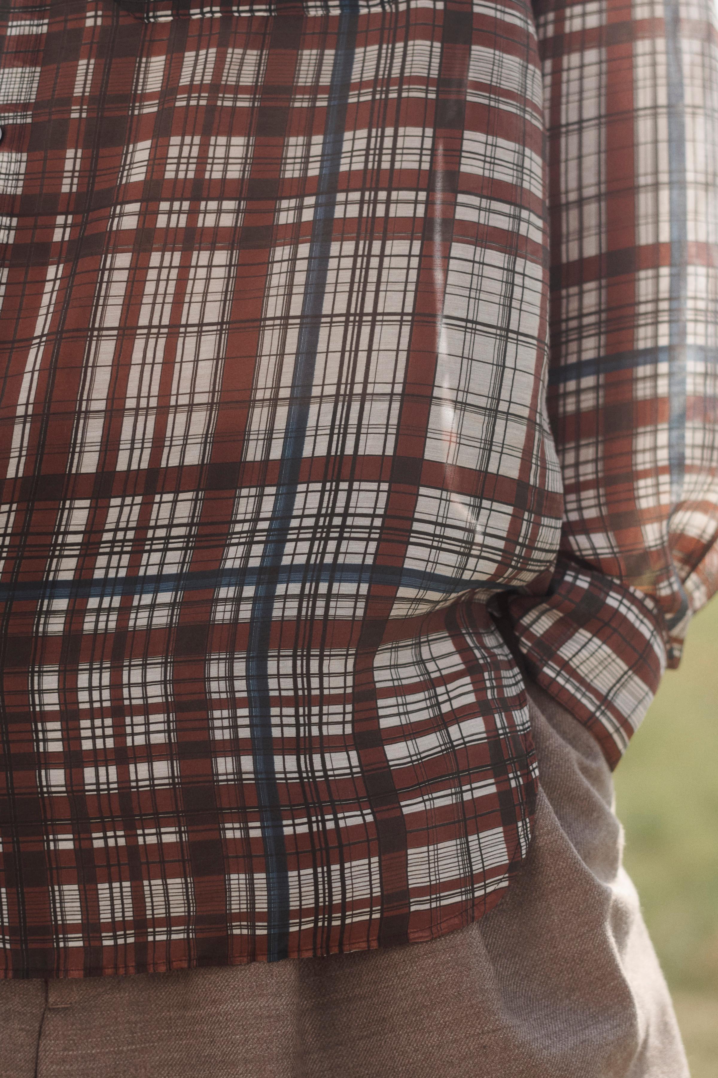 FLUID PLAID SHIRT LIMITED EDITION