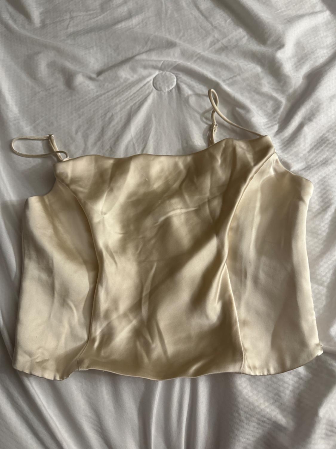 TOP CROP SATINADO