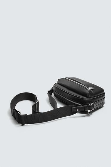 SAC BANDOULIÈRE TEXTURÉ - Noir de Zara - Image 3