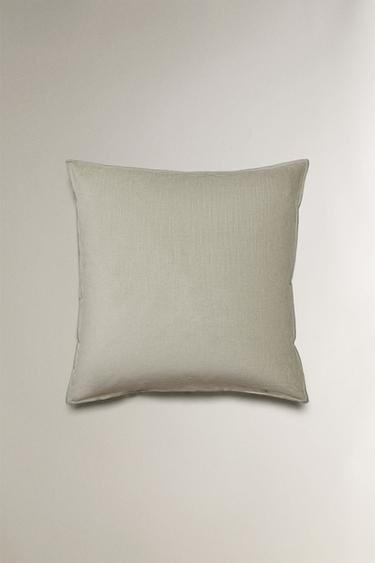 غلاف وسادة مخملي - أخضر الخاص بـ Zara - صورة 0